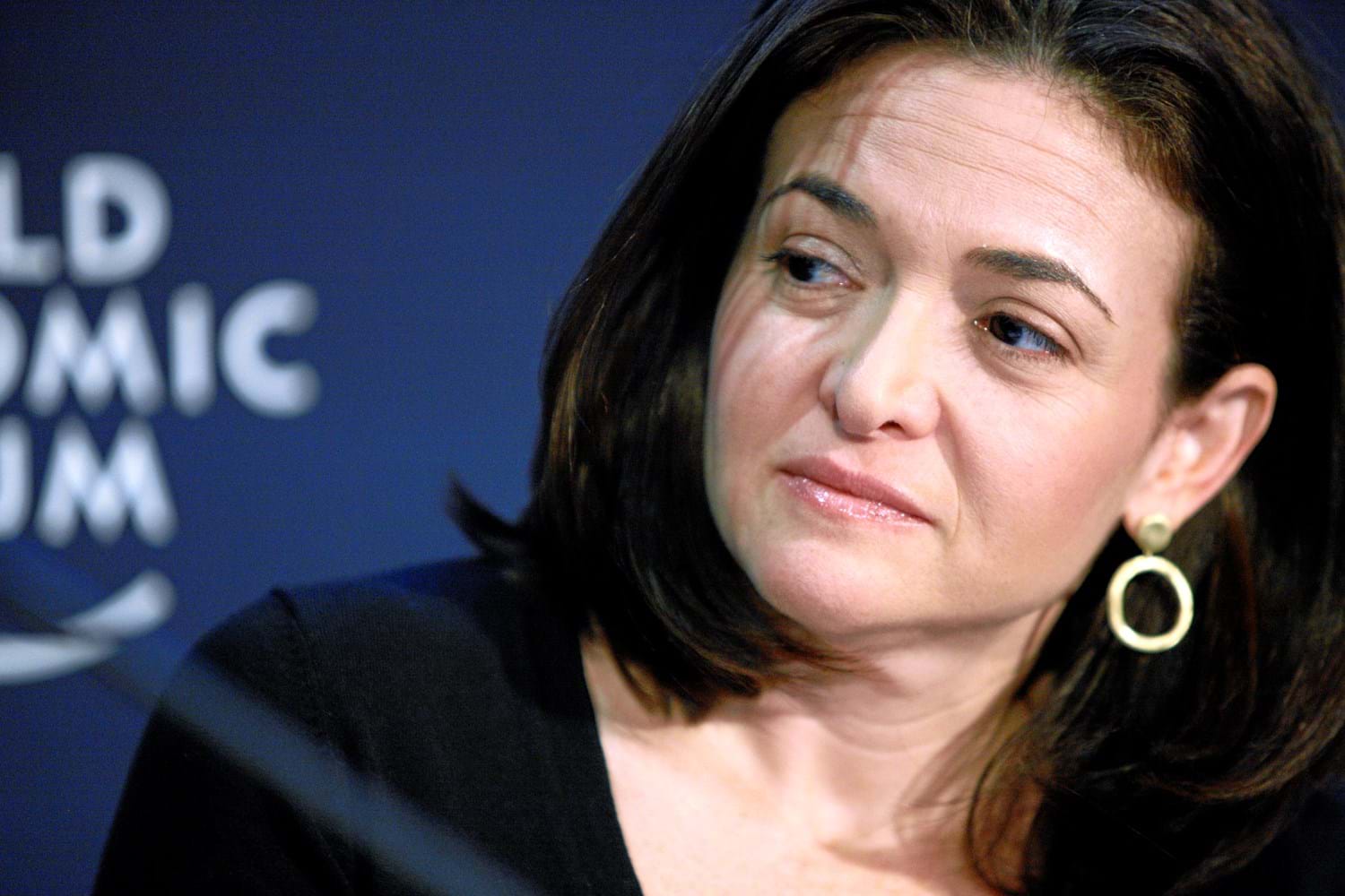 World Economic Forum from Cologny, Switzerland, CC BY-SA 2.0 <https://creativecommons.org/licenses/by-sa/2.0>, via Wikimedia Commons Sheryl Sandberg
