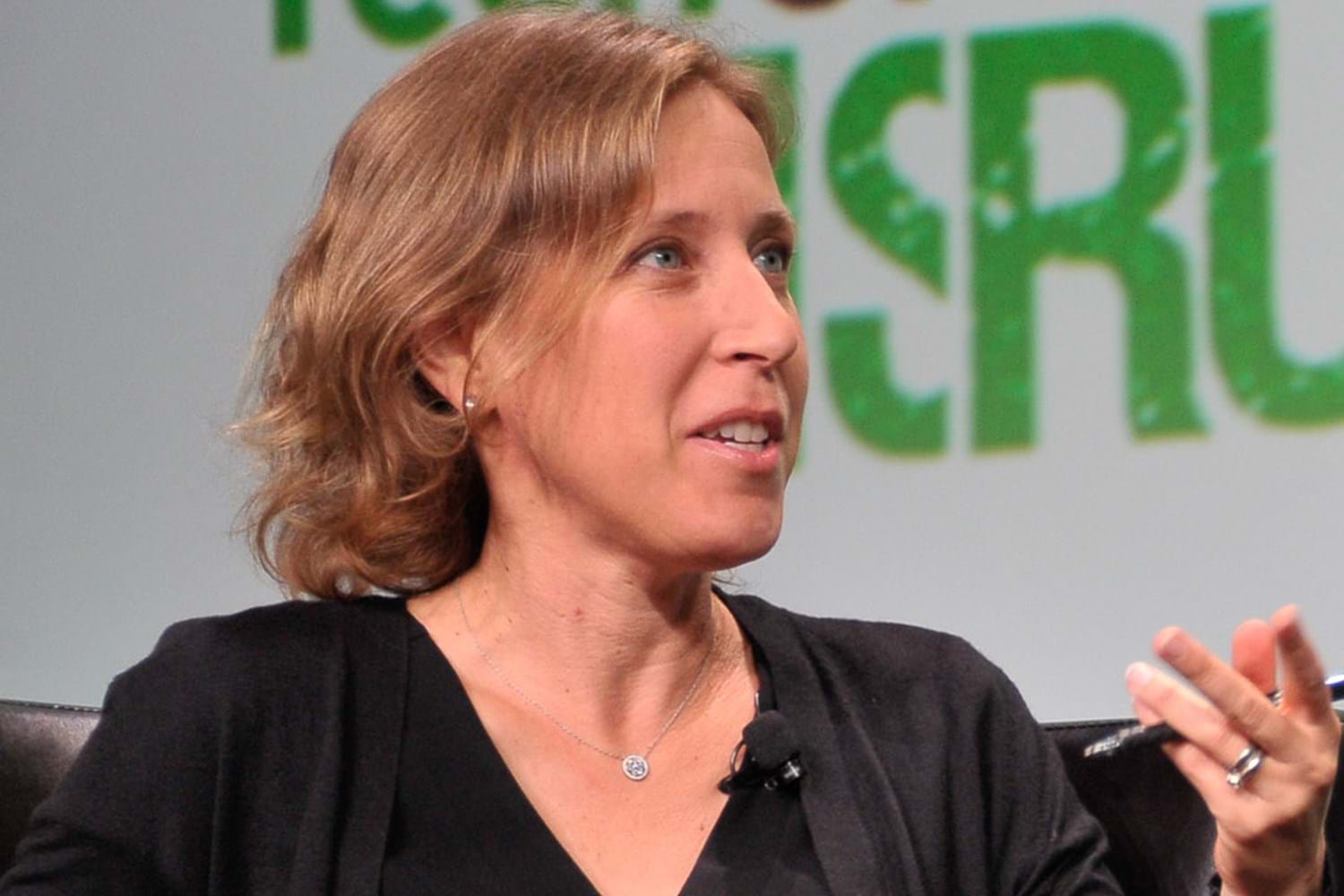 TechCrunch, CC BY 2.0 <https://creativecommons.org/licenses/by/2.0>, via Wikimedia Commons Susan Wojcicki At Techcrunch Disrupt SF 2013